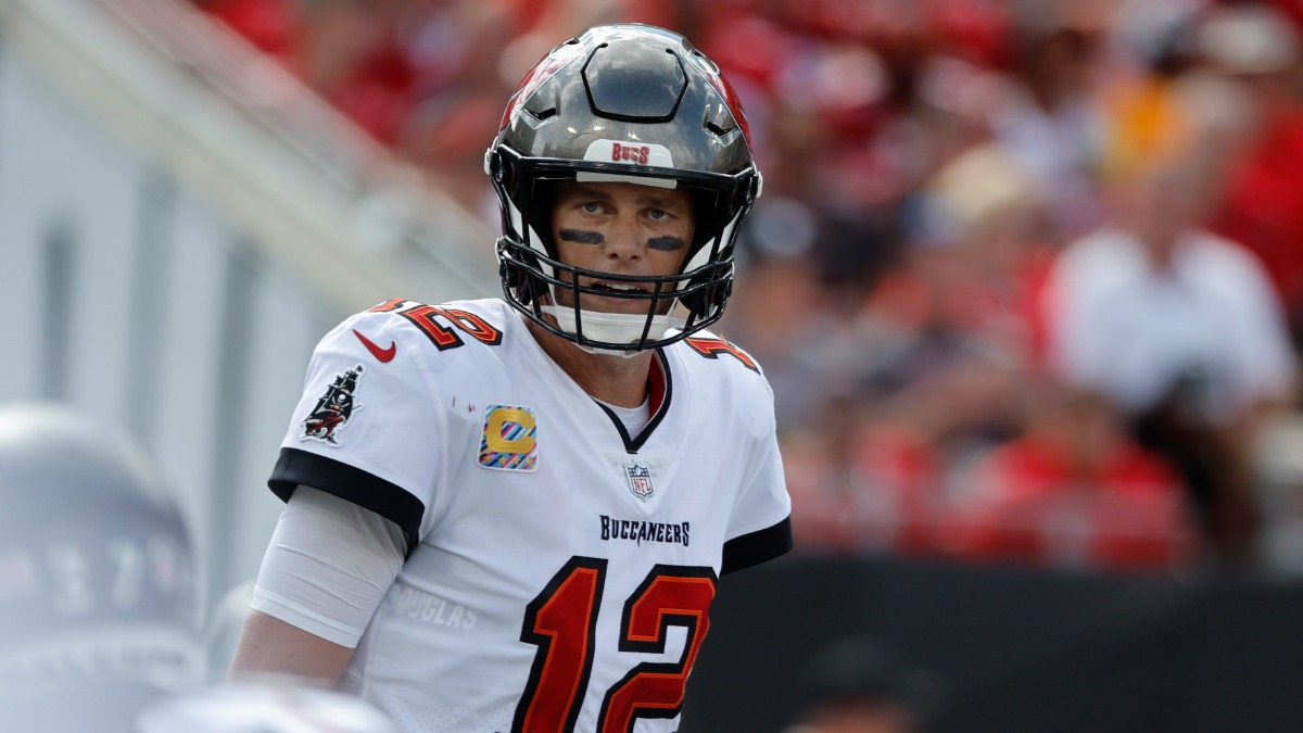 Tampa Bay Buccaneers quarterback Tom Brady