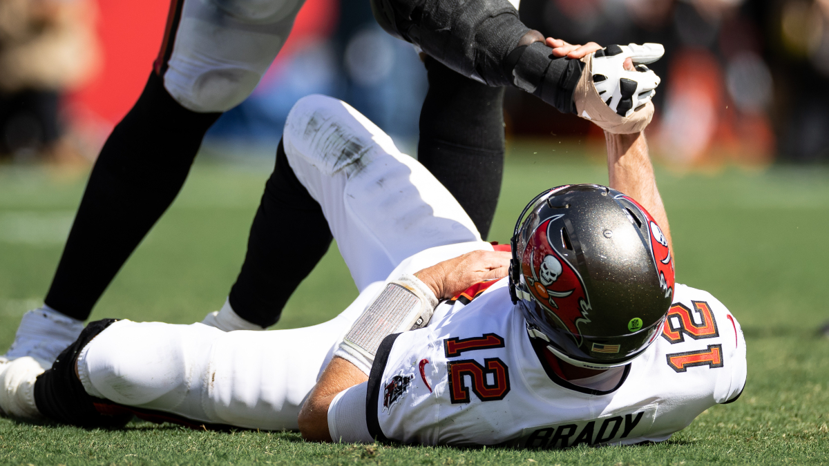 Tampa Bay Buccaneers quarterback Tom Brady