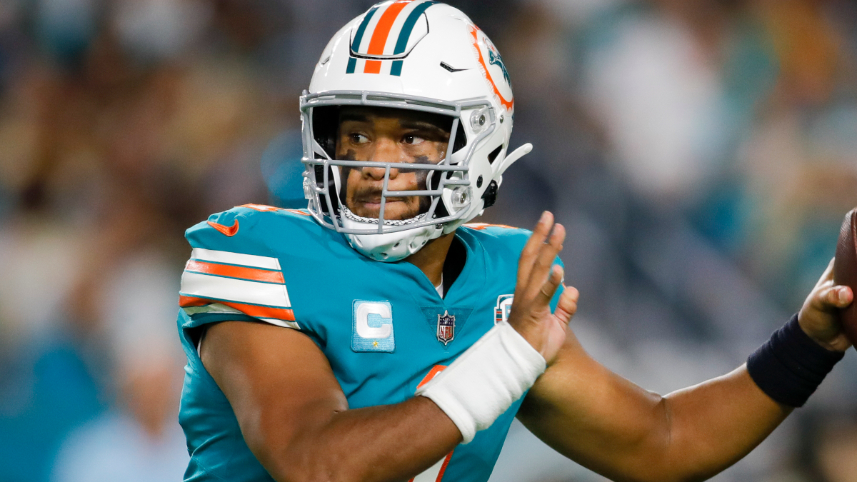Miami Dolphins quarterback Tua Tagovailoa