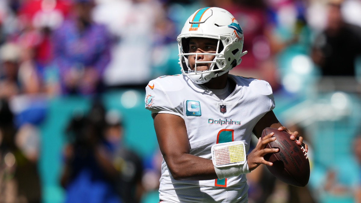 Miami Dolphins quarterback Tua Tagovailoa