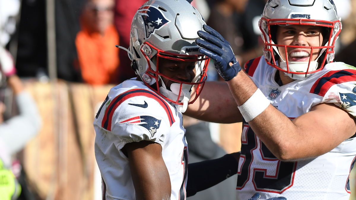 New England Patriots wide receiver Tyquan Thornton