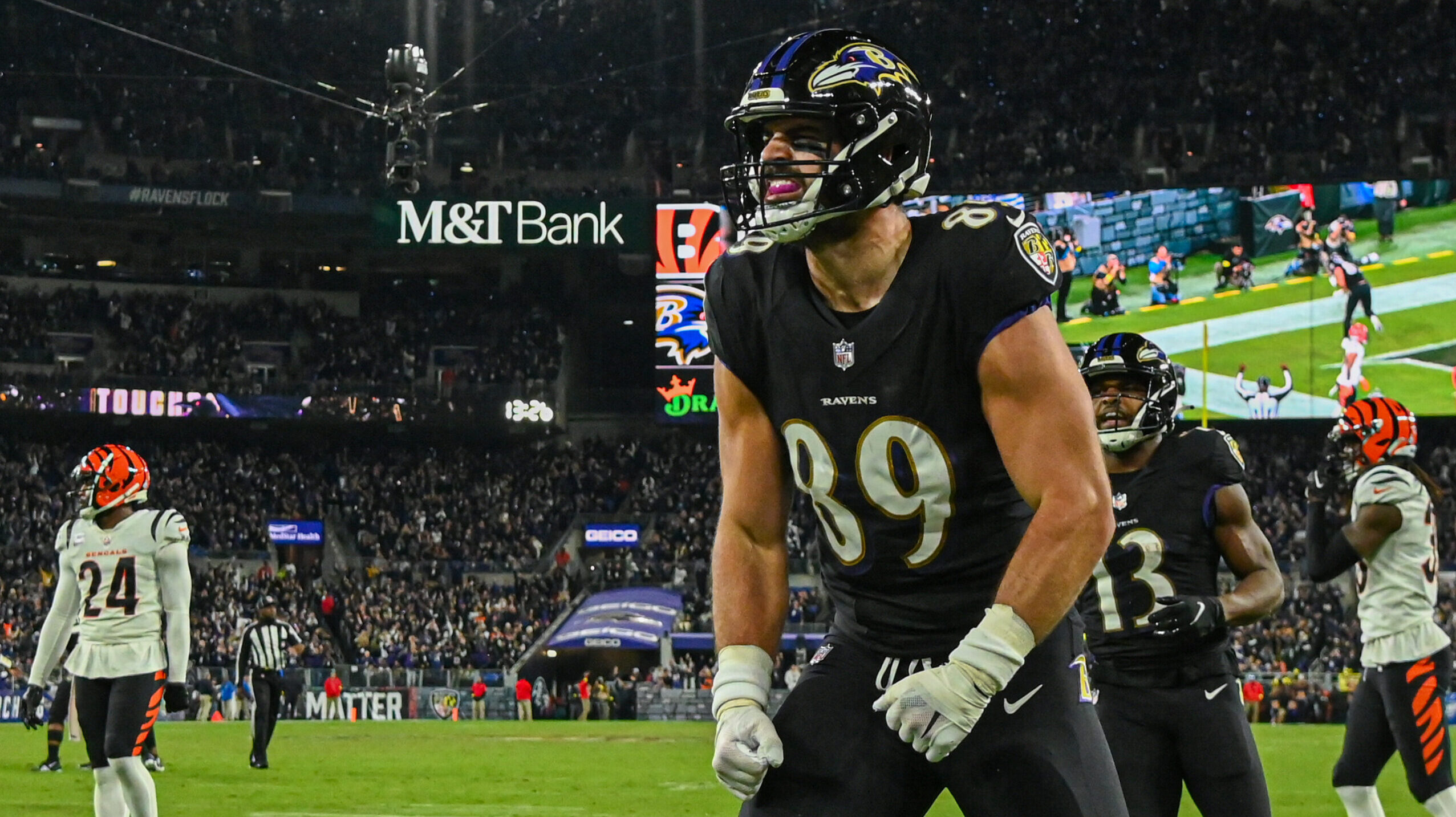 NFL: Cincinnati Bengals at Baltimore Ravens
