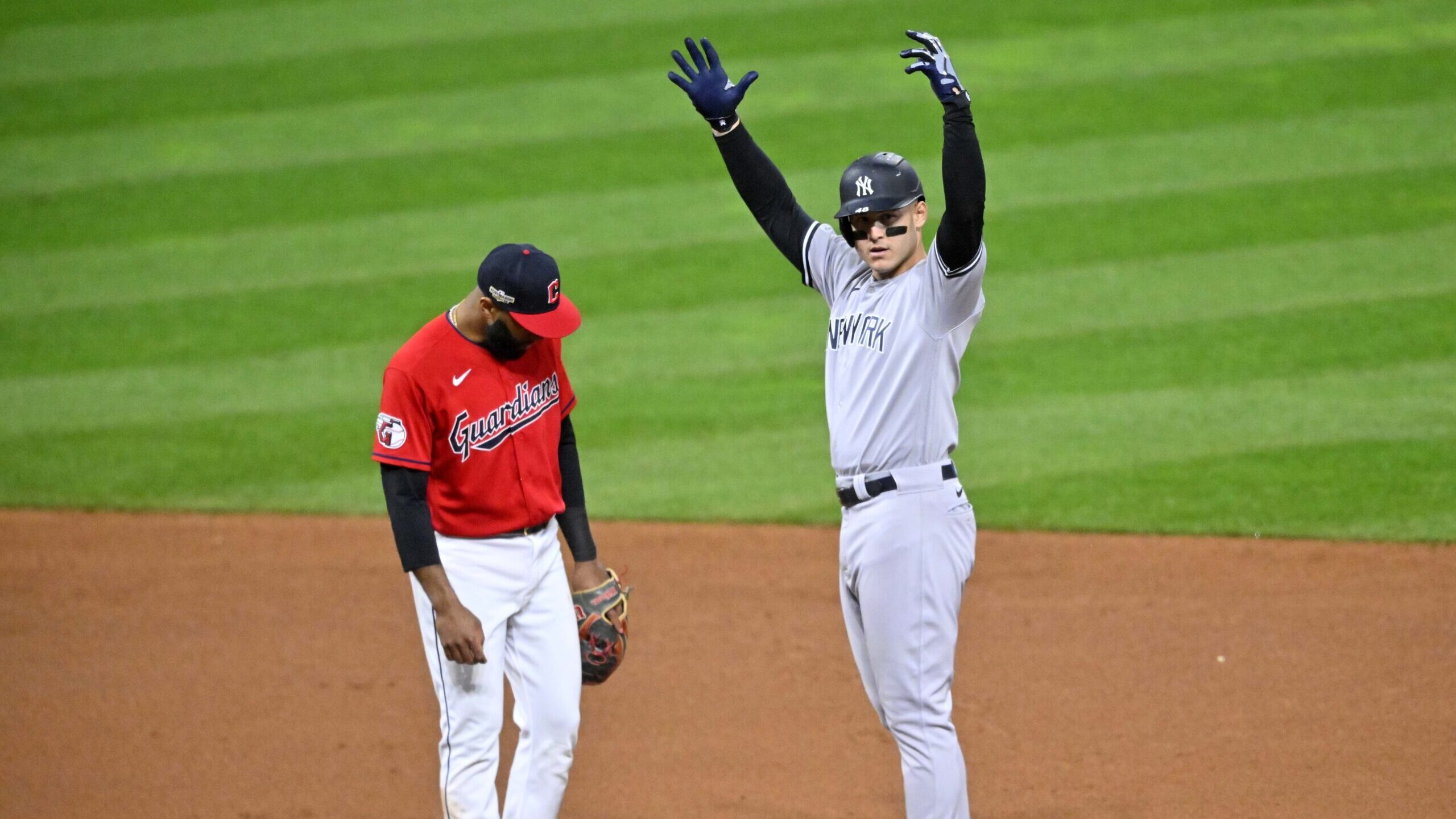 MLB: New York Yankees at Cleveland Guardians