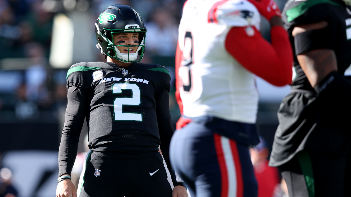 New York Jets quarterback Zach Wilson