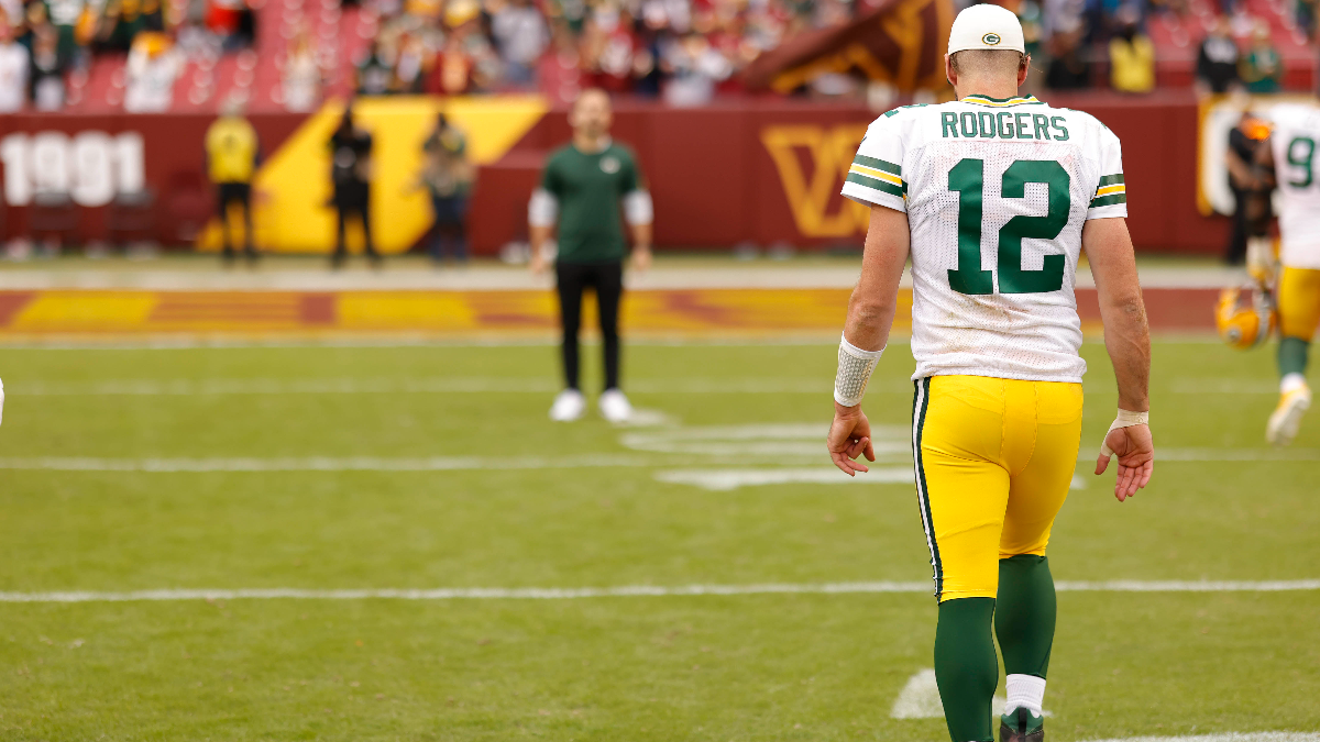 Green Bay Packers quarterback Aaron Rodgers