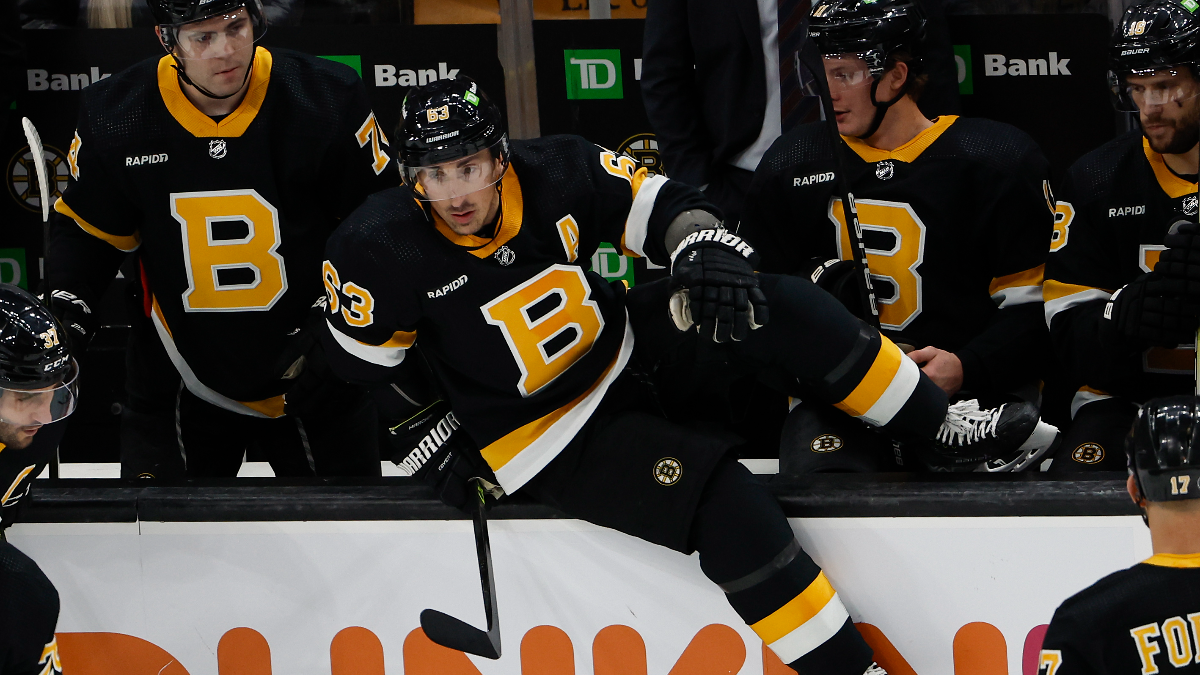 Boston Bruins forward Brad Marchand