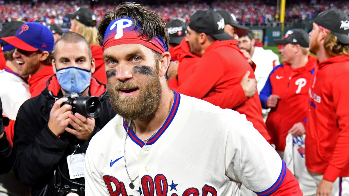Philadelphia Phillies designated hitter Bryce Harper
