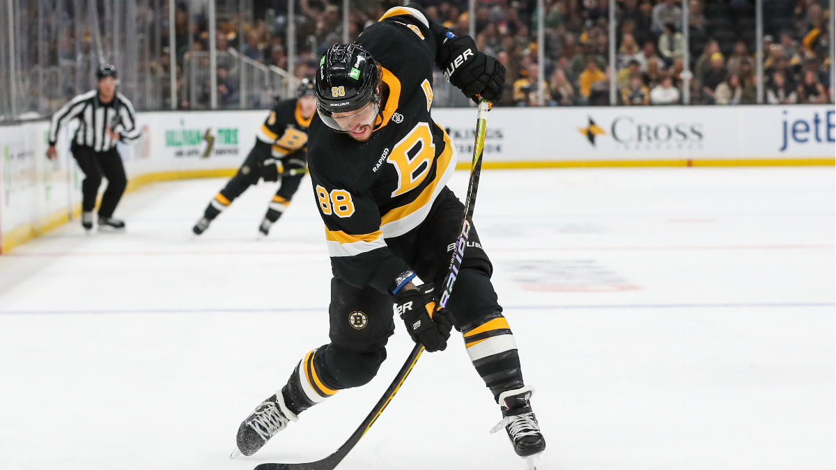 Boston Bruins right wing David Pastrnak