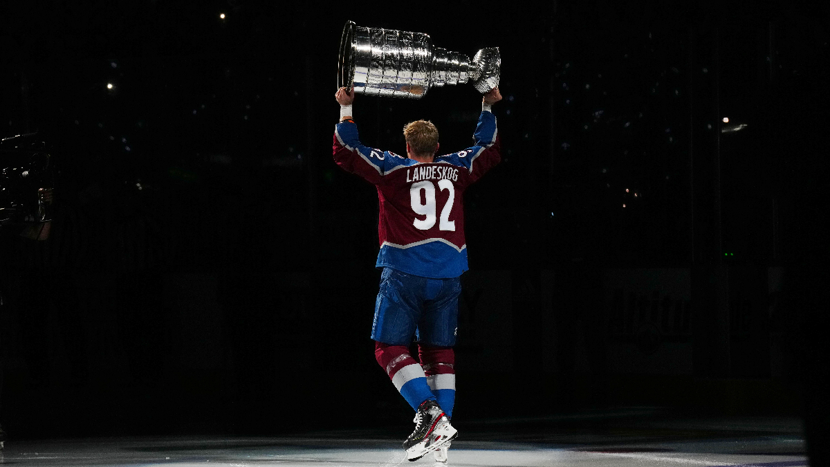 Colorado Avalanche forward Gabriel Landseskog