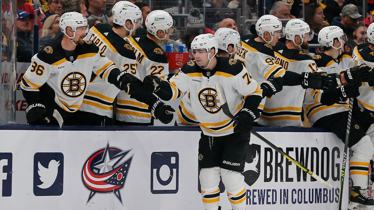 Boston Bruins forward Jake DeBrusk