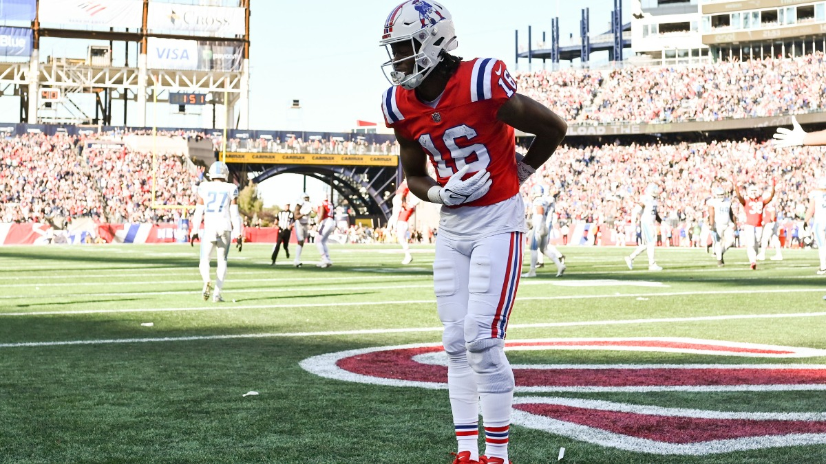 New England Patriots receiver Jakobi Meyers