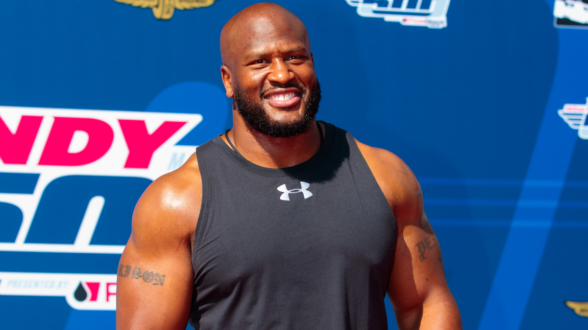 Retired NFL linebacker James Harrison