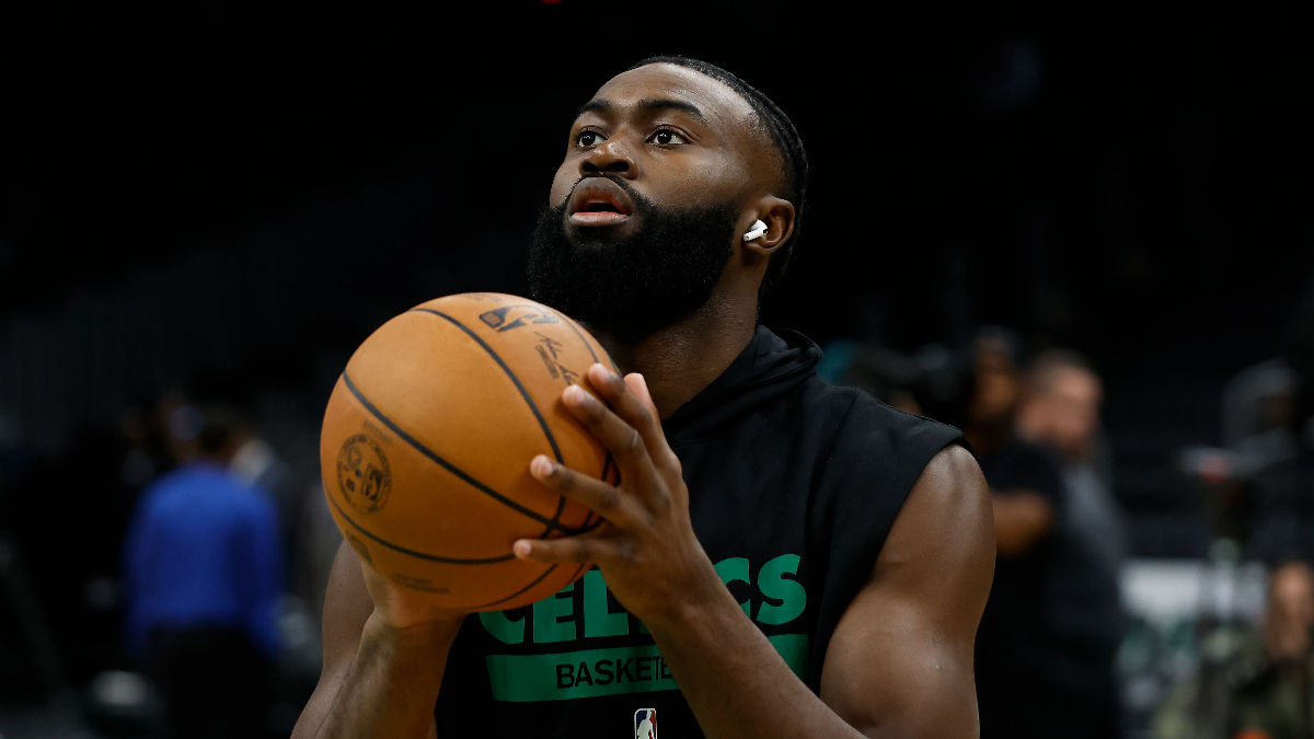 Boston Celtics guard Jaylen Brown