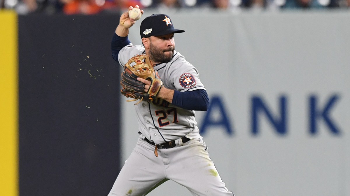Houston Astros second baseman Jose Altuve