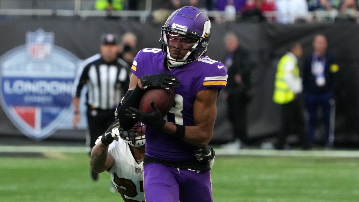 Minnesota Vikings wide receiver Justin Jefferson