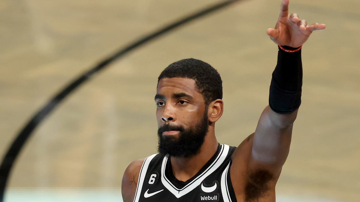 Brooklyn Nets guard Kyrie Irving