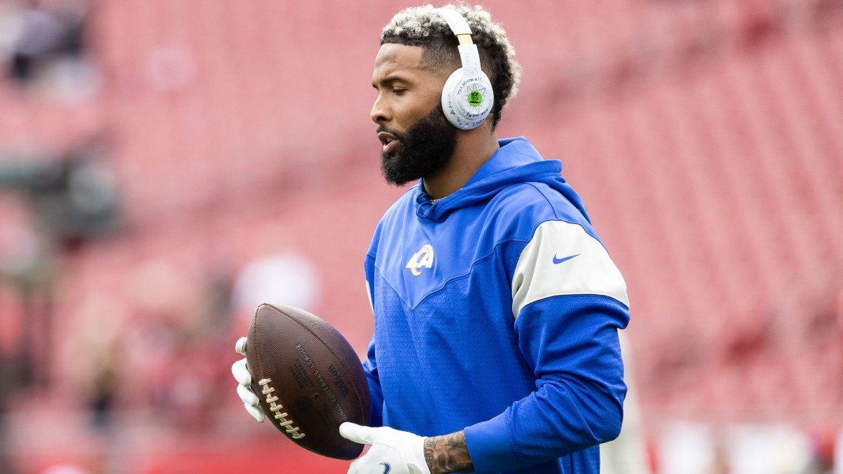 Free agent NFL wide receiver Odell Beckham Jr.