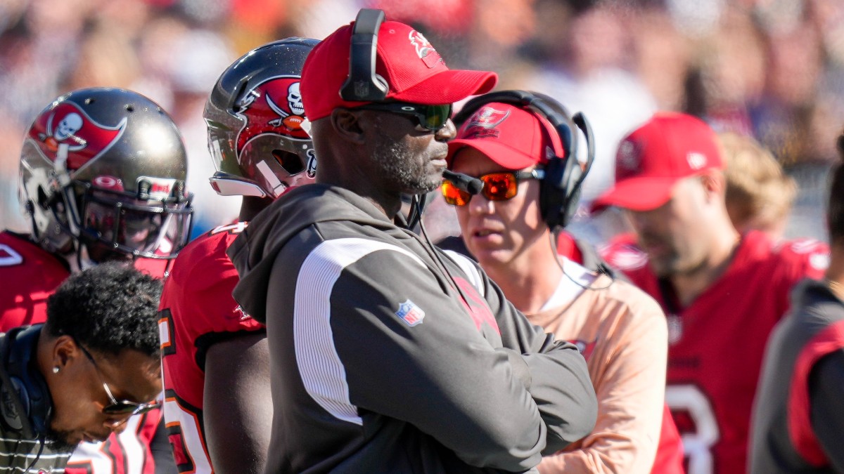 Tampa Bay Buccaneers head coach Todd Bowles