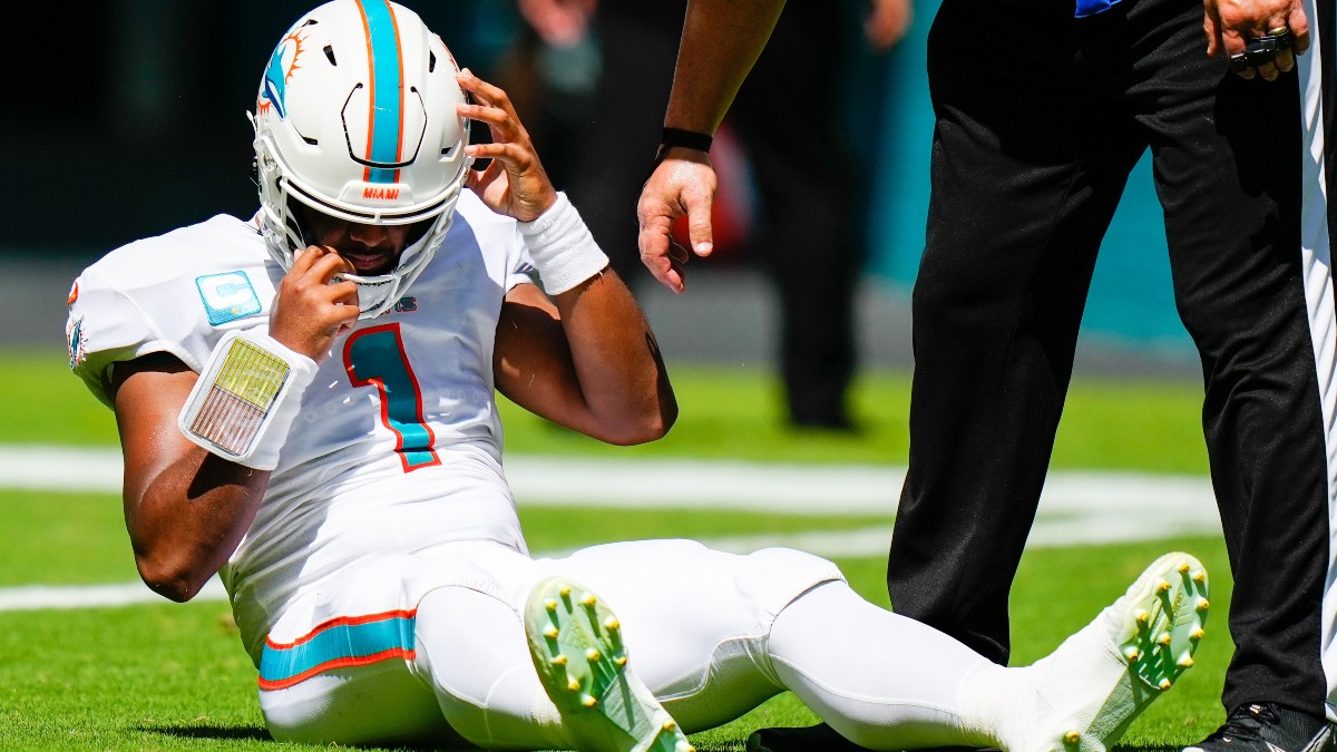Miami Dolphins quarterback Tua Tagovailoa