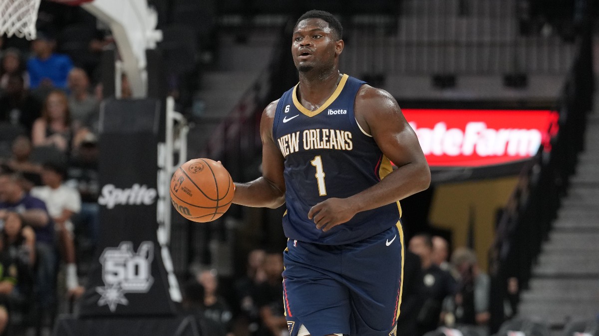 New Orleans Pelicans forward Zion Williamson