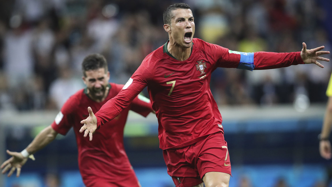 Soccer: World Cup-Spain vs Portugal