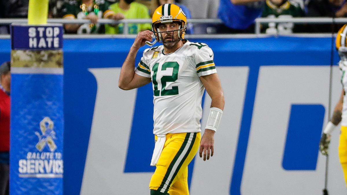 Green Bay Packers quarterback Aaron Rodgers