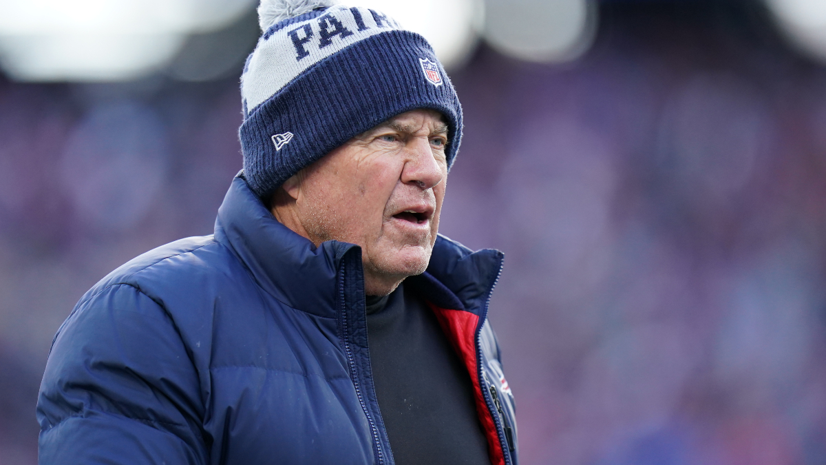 New England Patriots head coach Bill Belichick