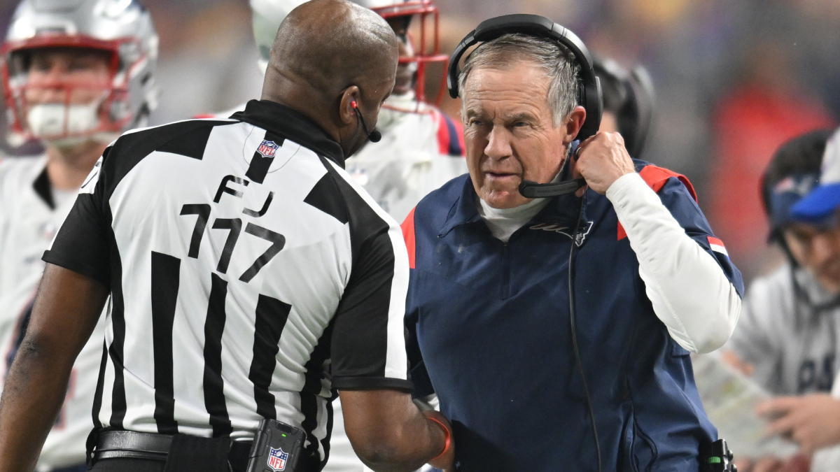 New England Patriots head coach Bill Belichick