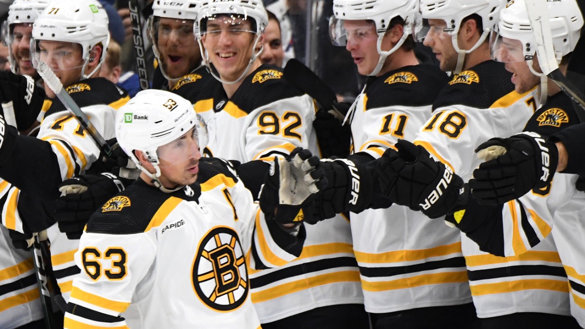 Boston Bruins forward Brad Marchand