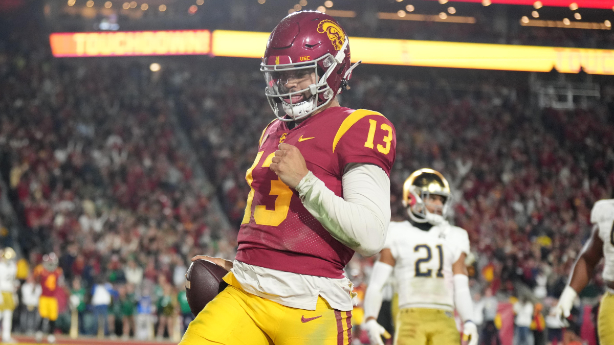 USC quarterback Caleb Williams
