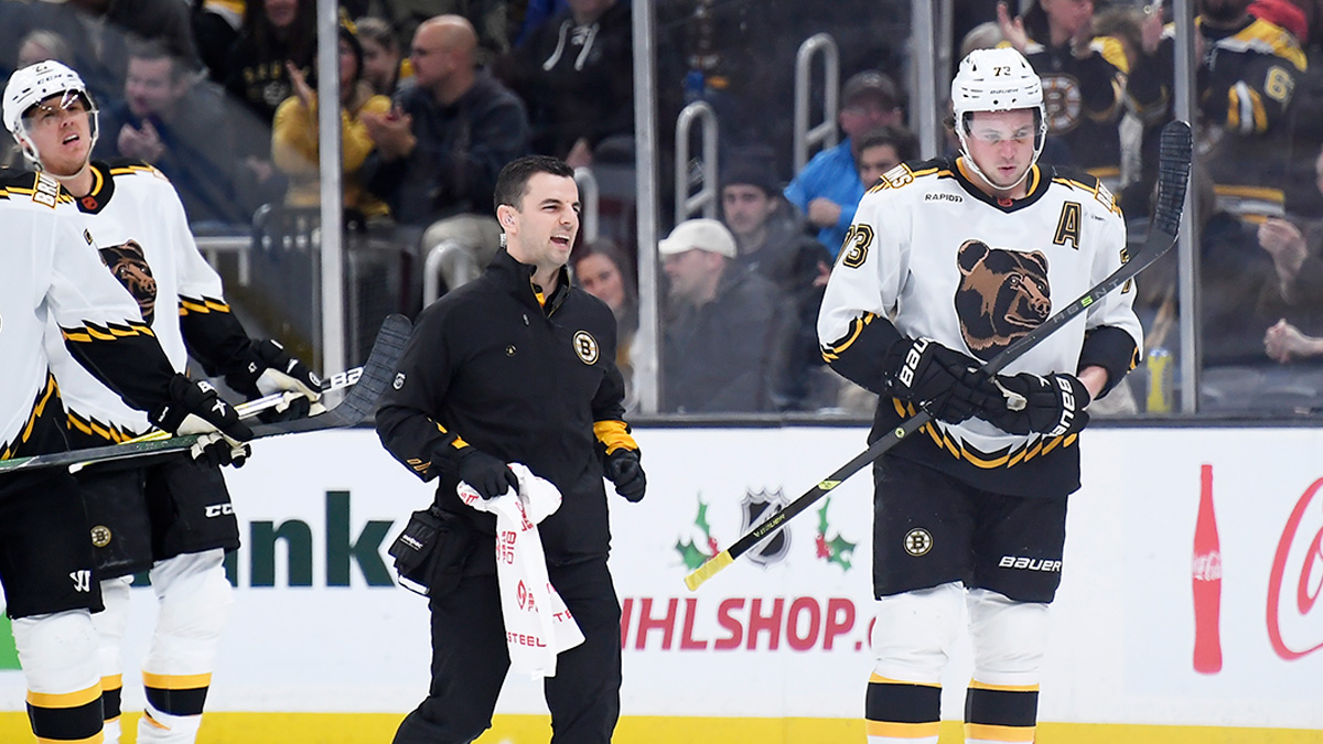 Boston Bruins defenseman Charlie McAvoy