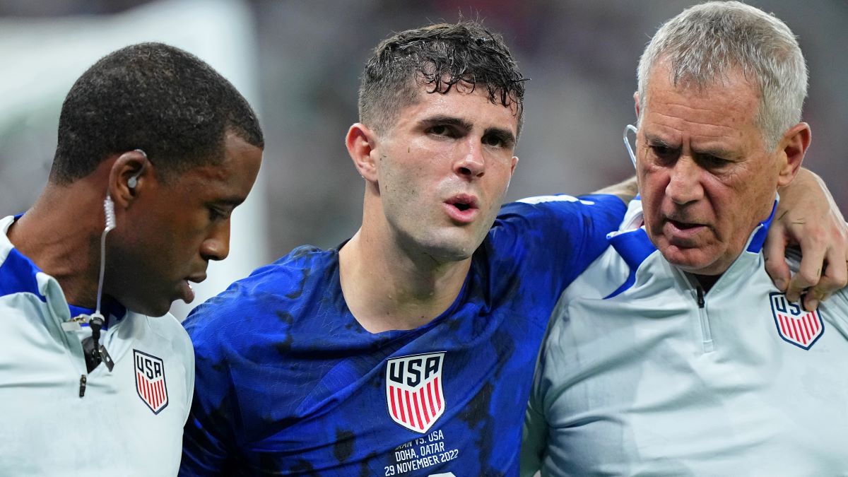 Team USA forward Christian Pulisic