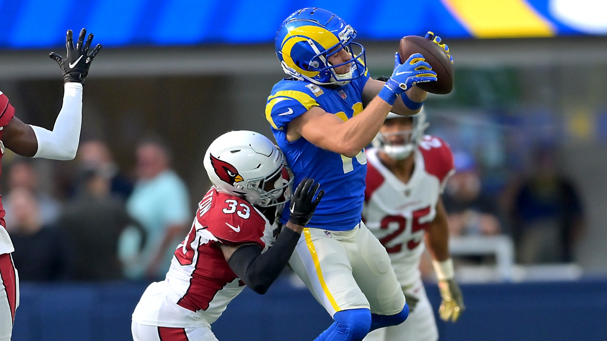 Los Angeles Rams wide receiver Cooper Kupp, Arizona Cardinals cornerback Antonio Hamilton