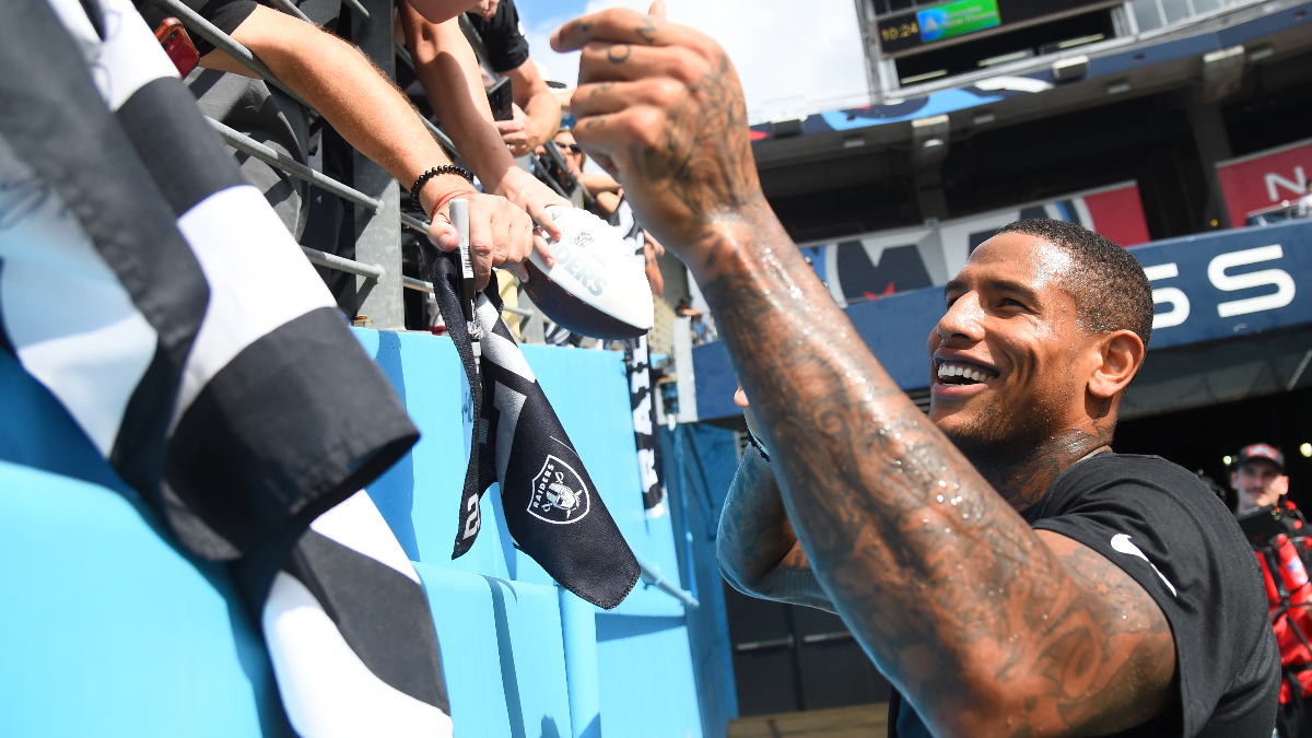 Las Vegas Raiders tight end Darren Waller
