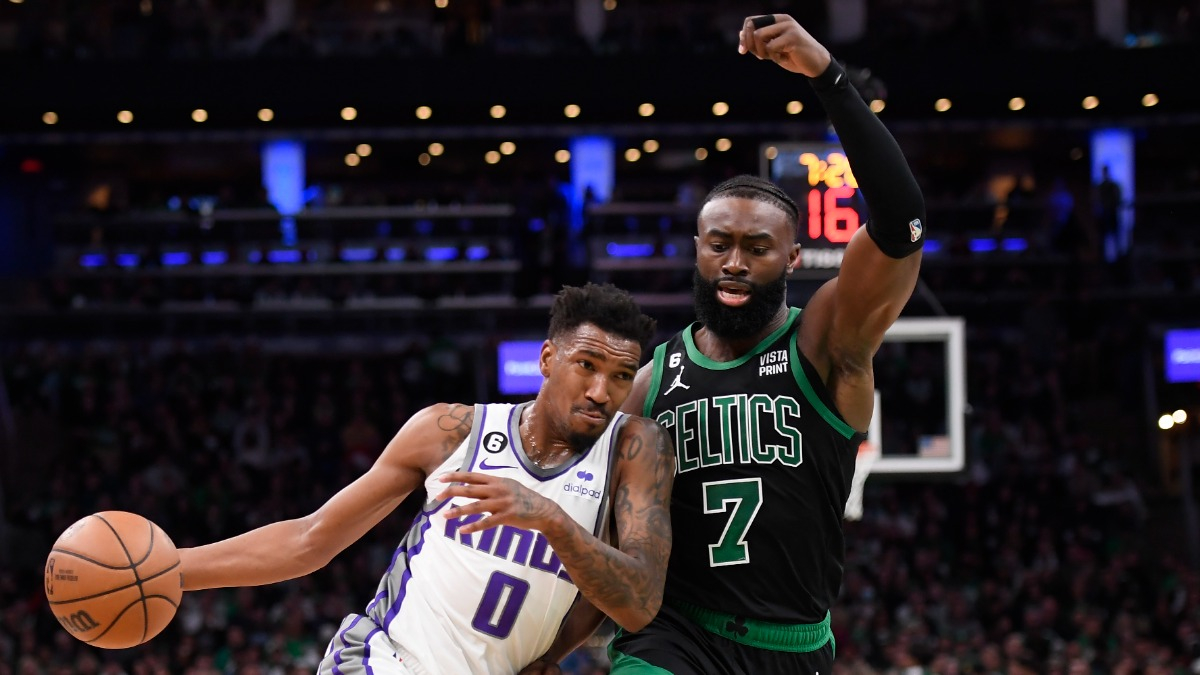 Boston Celtics guard Jaylen Brown