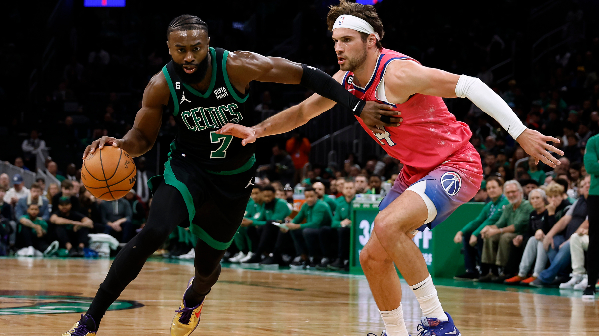 Boston Celtics guard Jaylen Brown