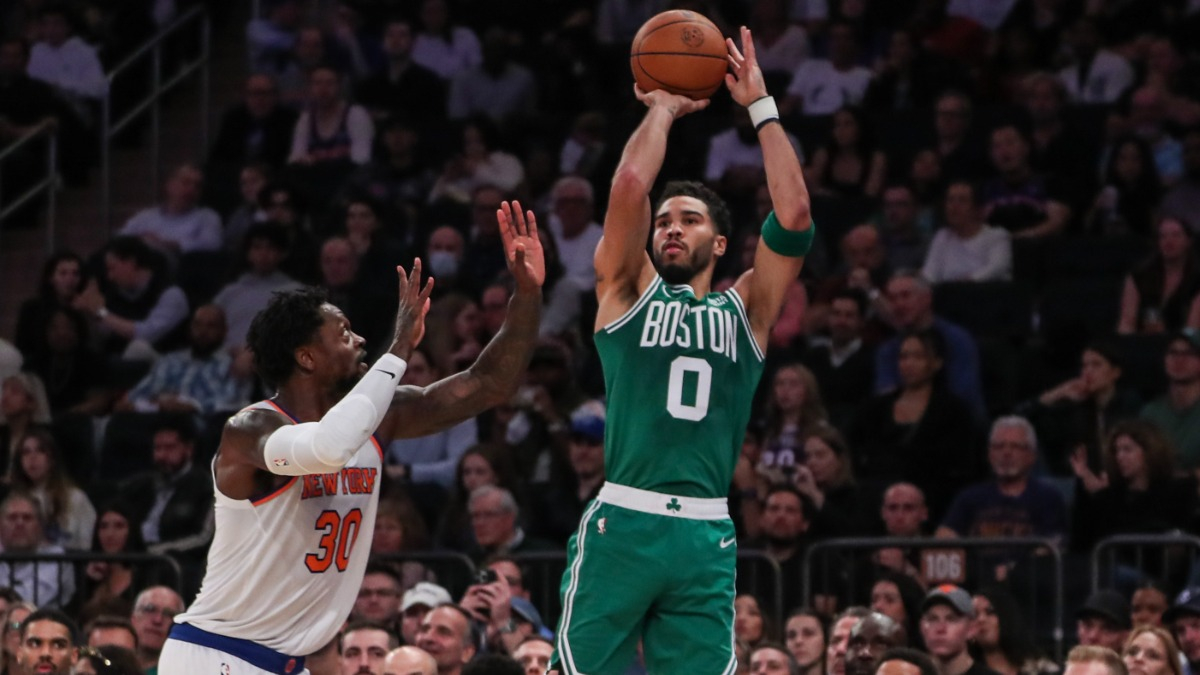 Boston Celtics forward Jayson Tatum