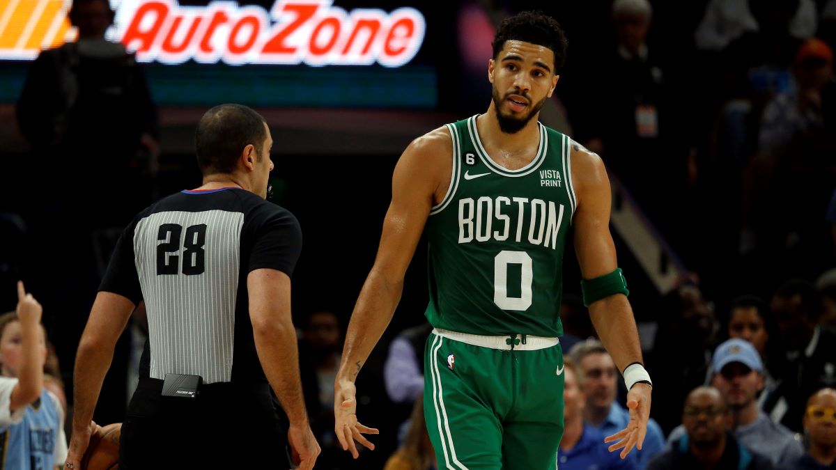 Boston Celtics forward Jayson Tatum