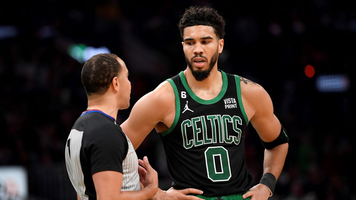 Boston Celtics forward Jayson Tatum