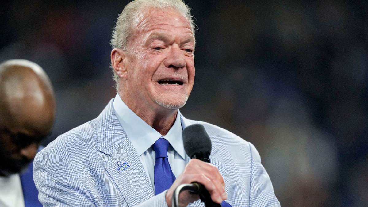 Indianapolis Colts owner Jim Irsay