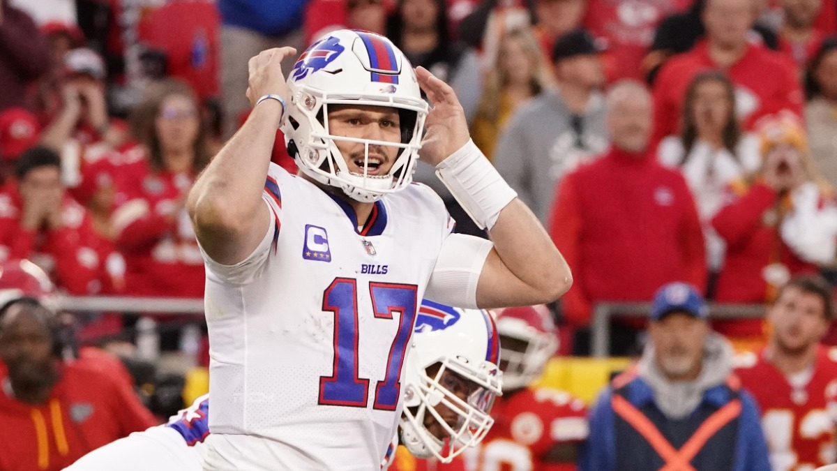 Buffalo Bills quarterback Josh Allen