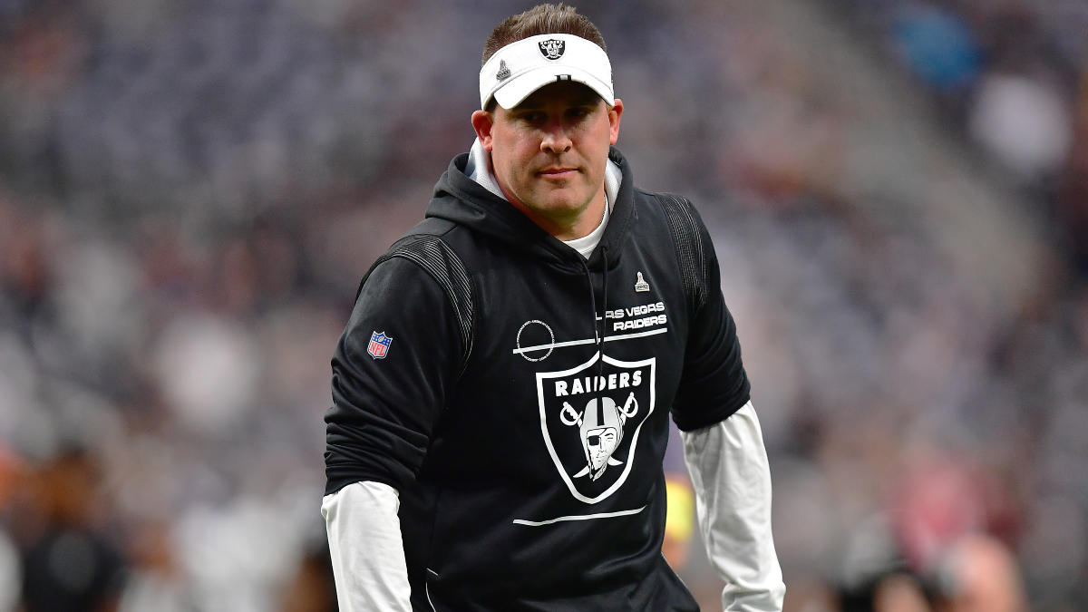 Las Vegas Raiders head coach Josh McDaniels
