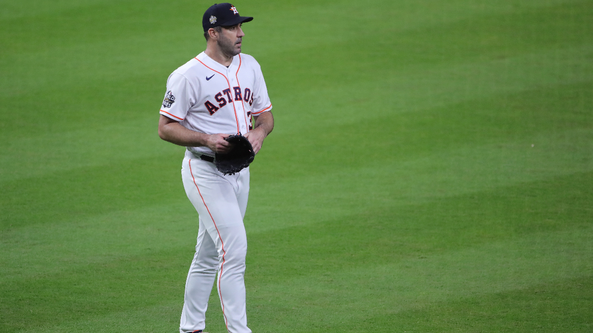 Houston Astros pitcher Justin Verlander