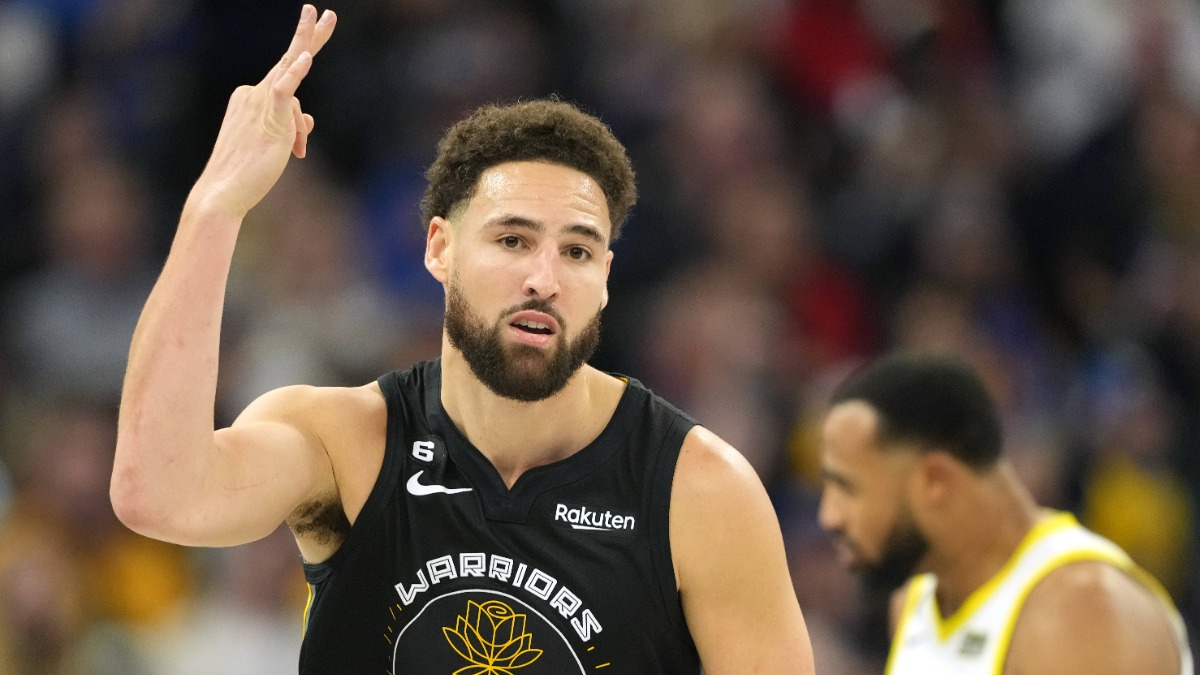 Golden State Warriors guard Klay Thompson