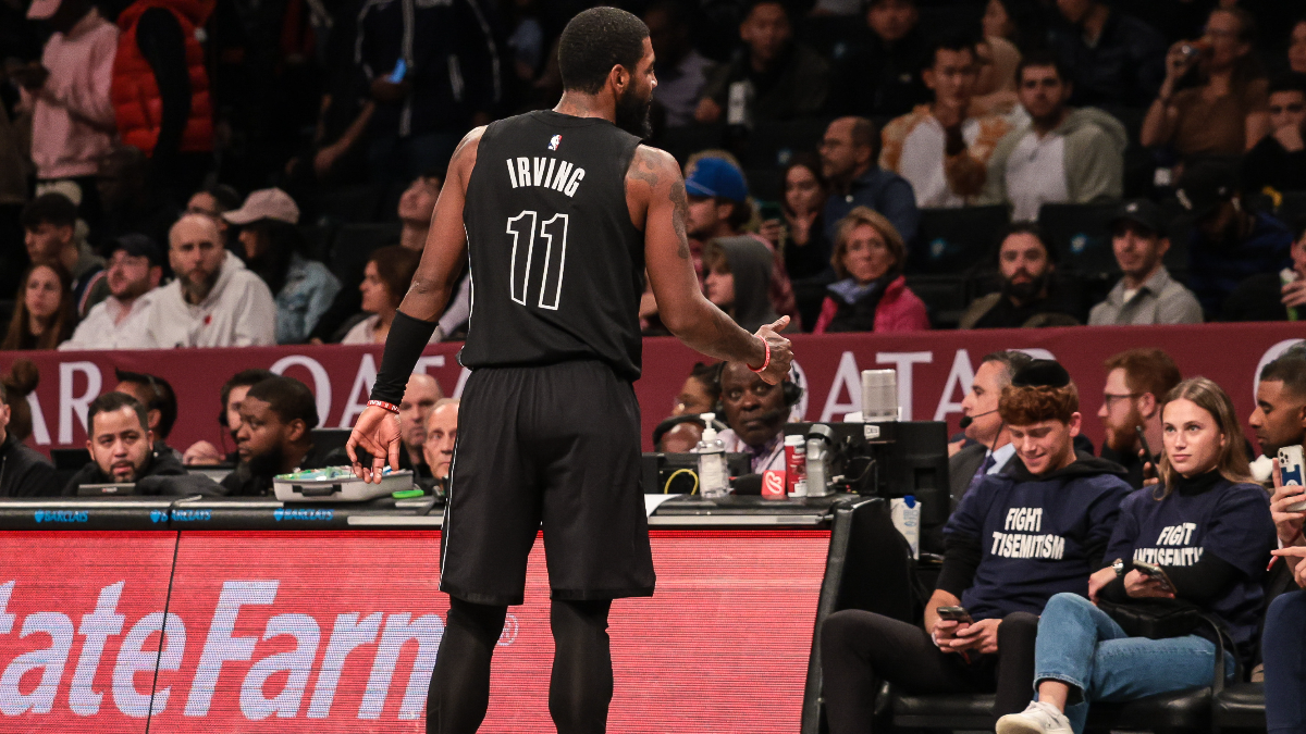 Brooklyn Nets guard Kyrie Irving