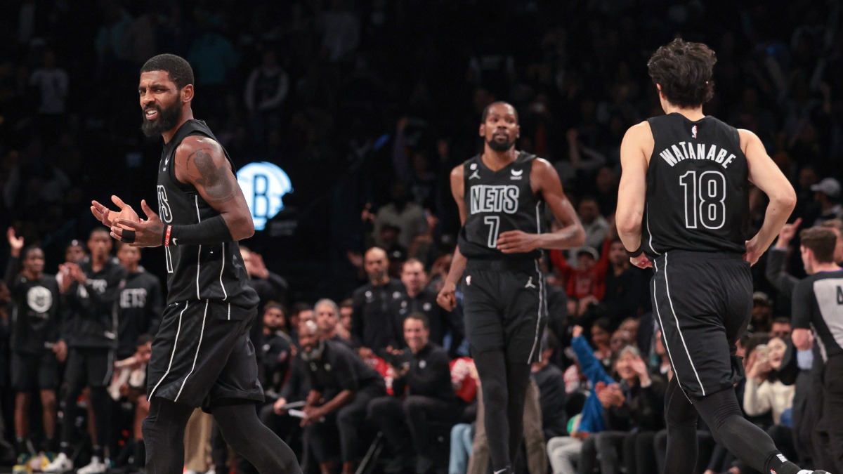 Brooklyn Nets guard Kyrie Irving
