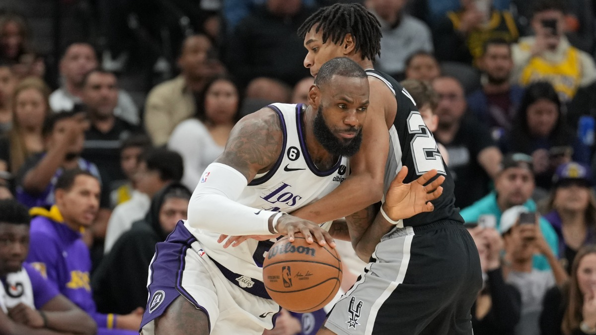 Los Angeles Lakers forward LeBron James