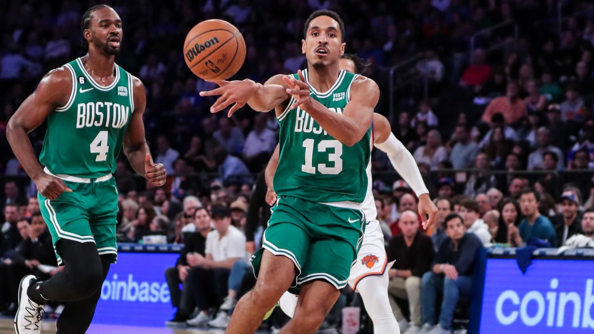 Boston Celtics guard Malcolm Brogdon