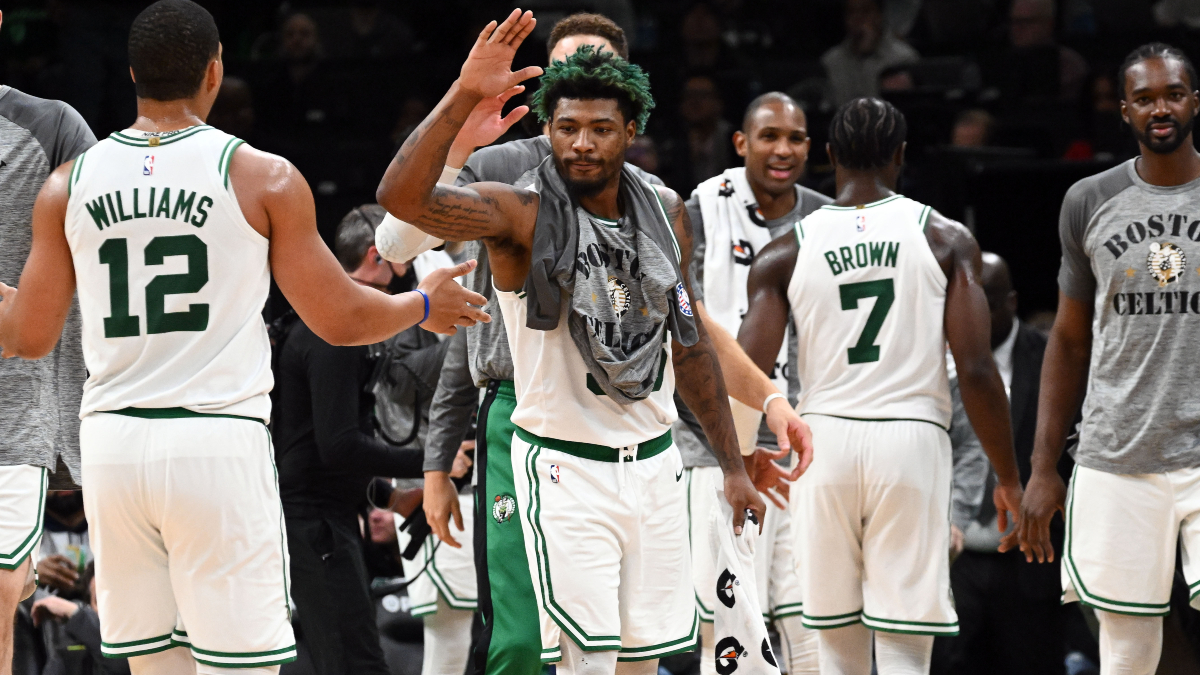 Boston Celtics guard Marcus Smart
