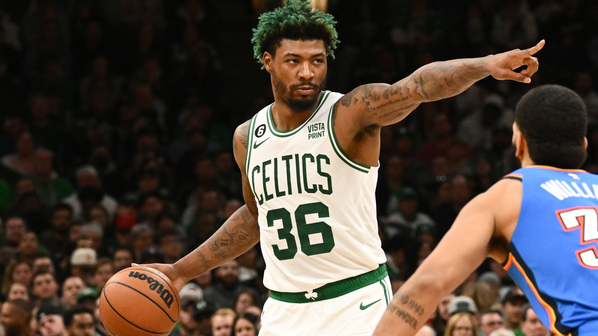 Boston Celtics guard Marcus Smart